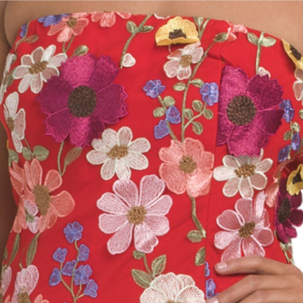 ENDLESS ROSE Floral Embroidered Mini Dress - Picture 3 of 5